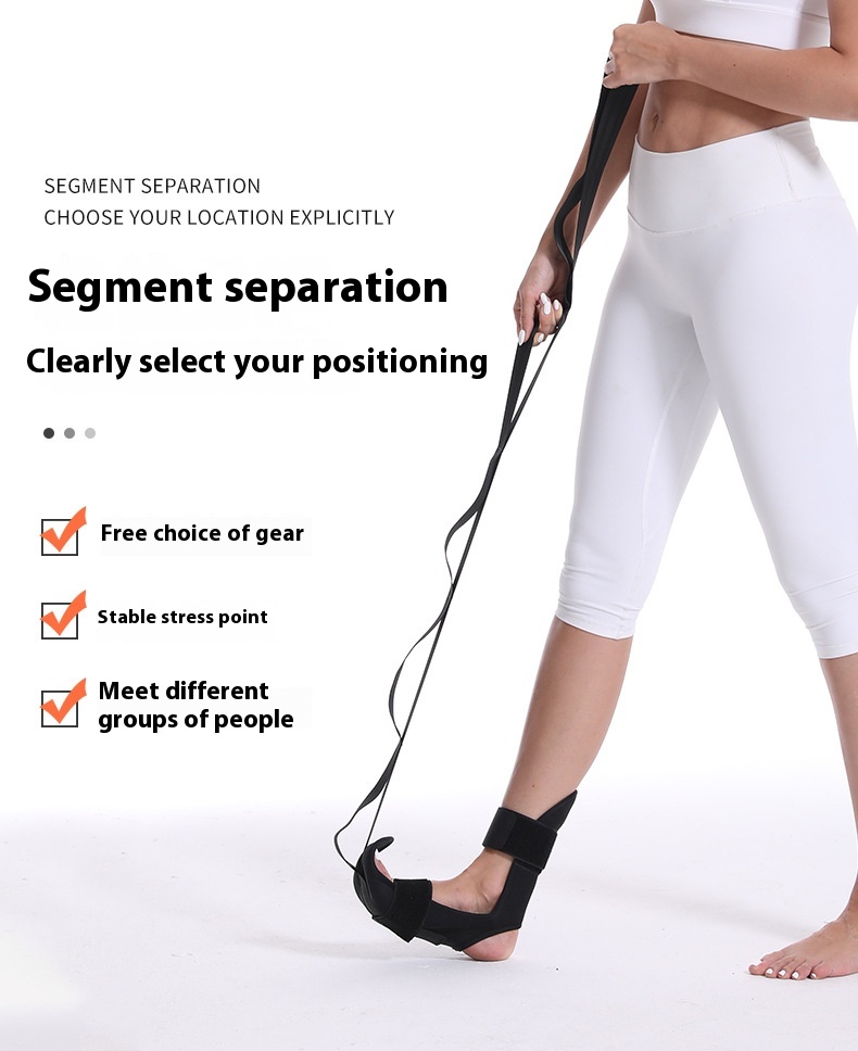 Title 2, Yoga Stretch Strap Segment Adjustment Assistance