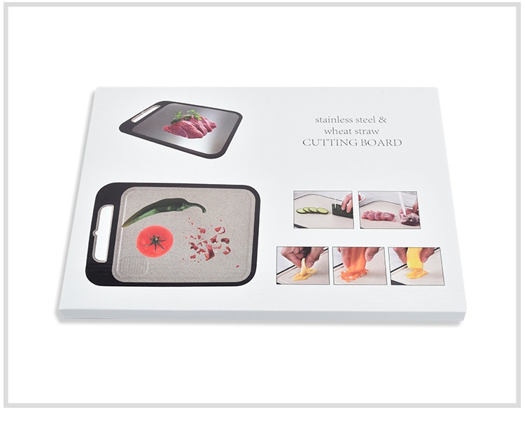 Title 6, Stainless Steel Classification Chopping Board M...