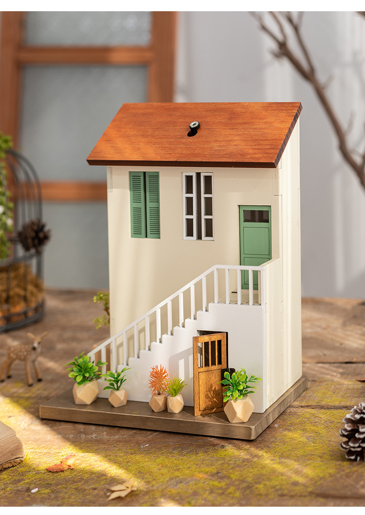 Title 3, Creative House Model Decoration Landscape Villa...