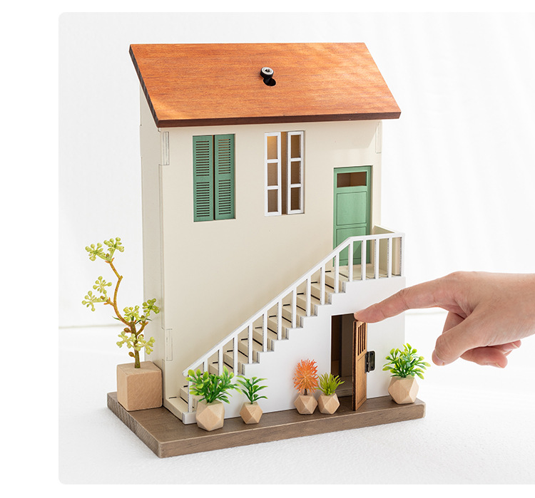 Title 8, Creative House Model Decoration Landscape Villa...