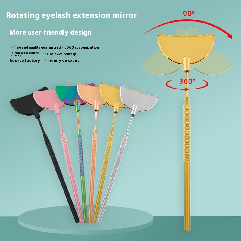 Title 1, Stainless Steel Grafting Eyelash Mirror Beauty ...