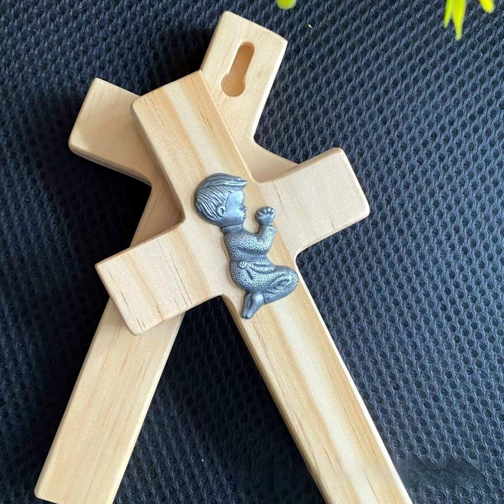 Title 1, Wooden Cross Carving Ornaments Crafts