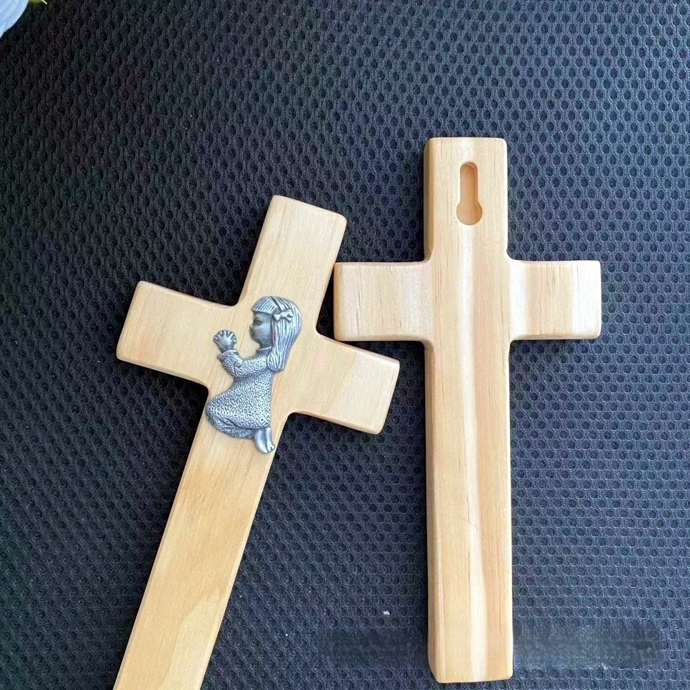 Title 2, Wooden Cross Carving Ornaments Crafts