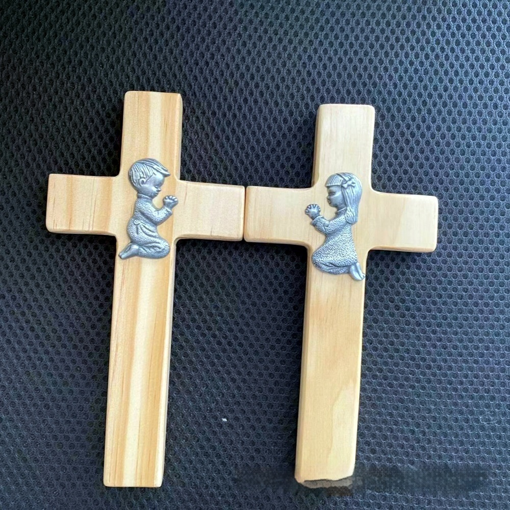 Title 6, Wooden Cross Carving Ornaments Crafts