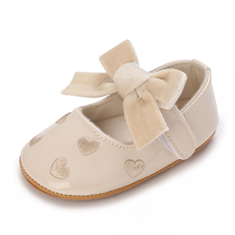 Title 4, Buty dla niemowląt Baby Girl Bowknot PU z miękk...