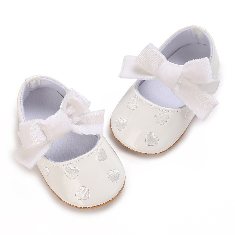 Title 6, Buty dla niemowląt Baby Girl Bowknot PU z miękk...