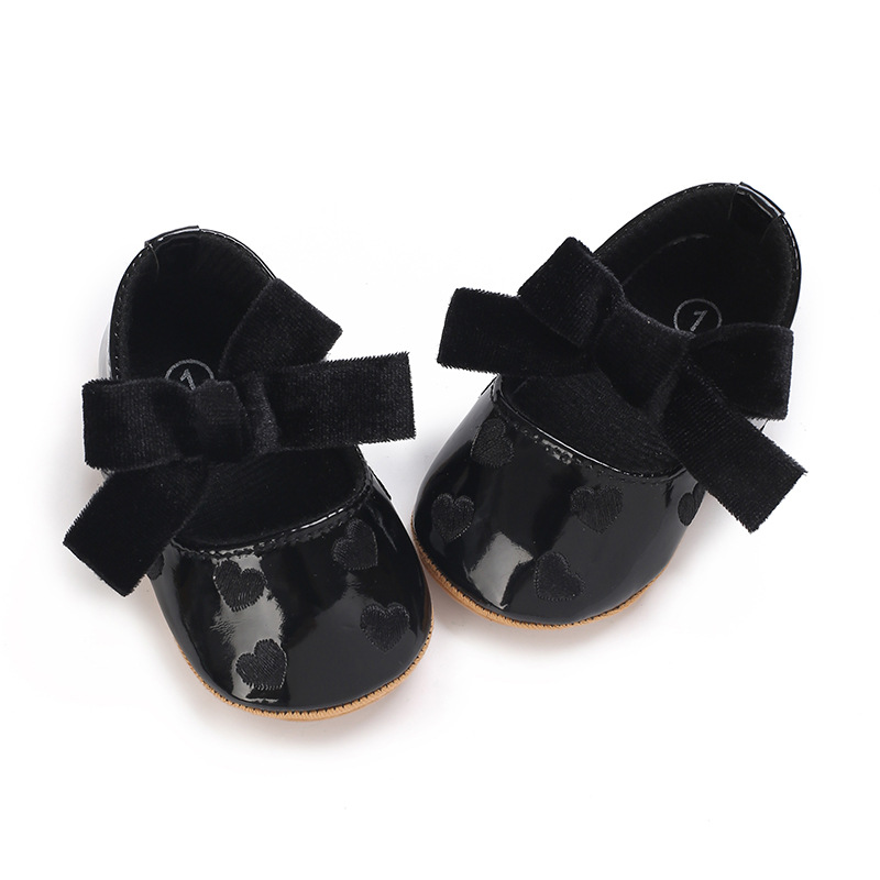 Title 8, Buty dla niemowląt Baby Girl Bowknot PU z miękk...