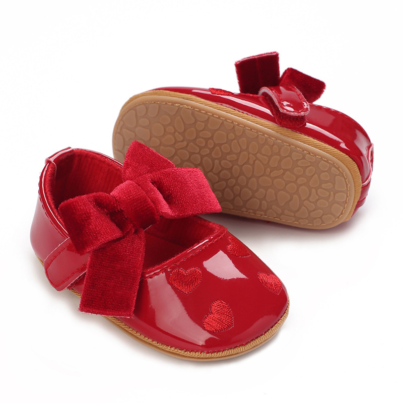 Title 9, Buty dla niemowląt Baby Girl Bowknot PU z miękk...