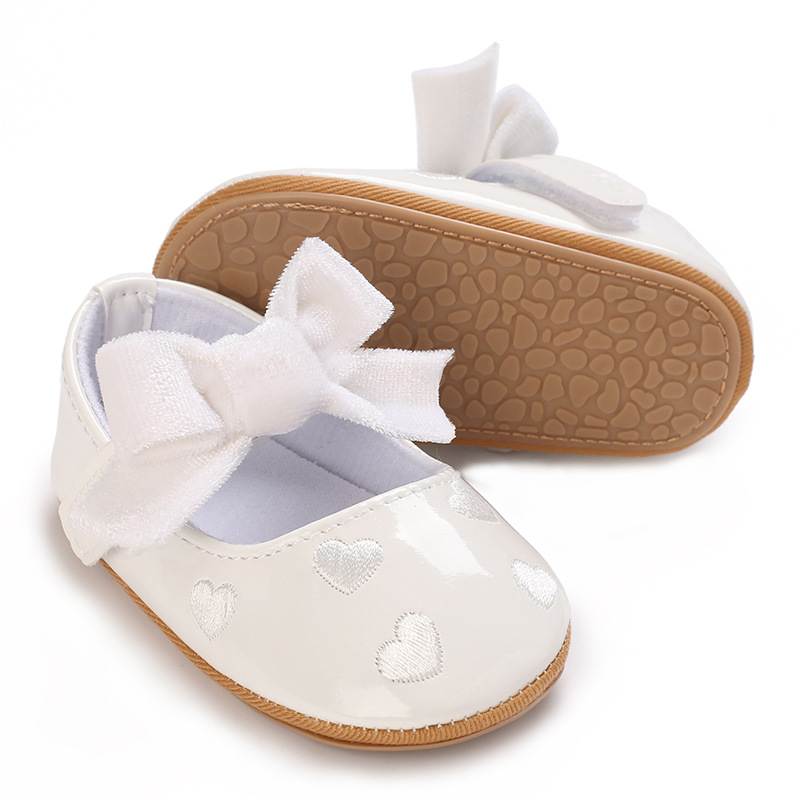 Title 15, Buty dla niemowląt Baby Girl Bowknot PU z miękk...