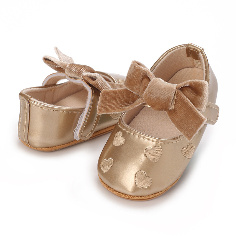 Title 18, Buty dla niemowląt Baby Girl Bowknot PU z miękk...