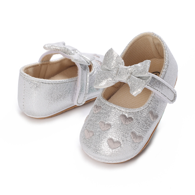 Title 7, Prinzessinnen-Babyschuhe mit weicher Gummisohle...