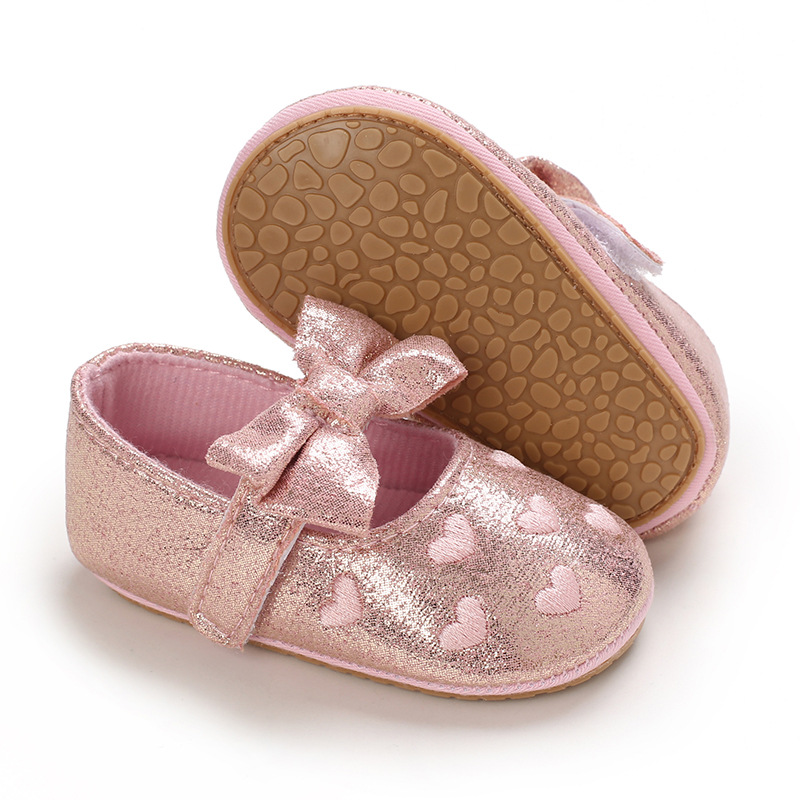 Title 10, Prinzessinnen-Babyschuhe mit weicher Gummisohle...