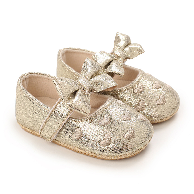 Title 19, Prinzessinnen-Babyschuhe mit weicher Gummisohle...