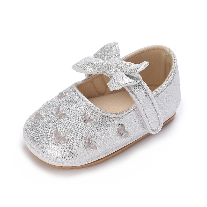 Title 23, Prinzessinnen-Babyschuhe mit weicher Gummisohle...