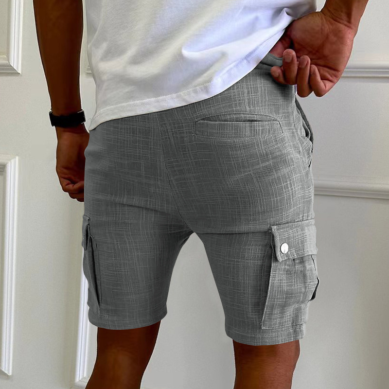 Title 15, Herren Shorts Baumwolle Multi-Taschen Arbeitsho...