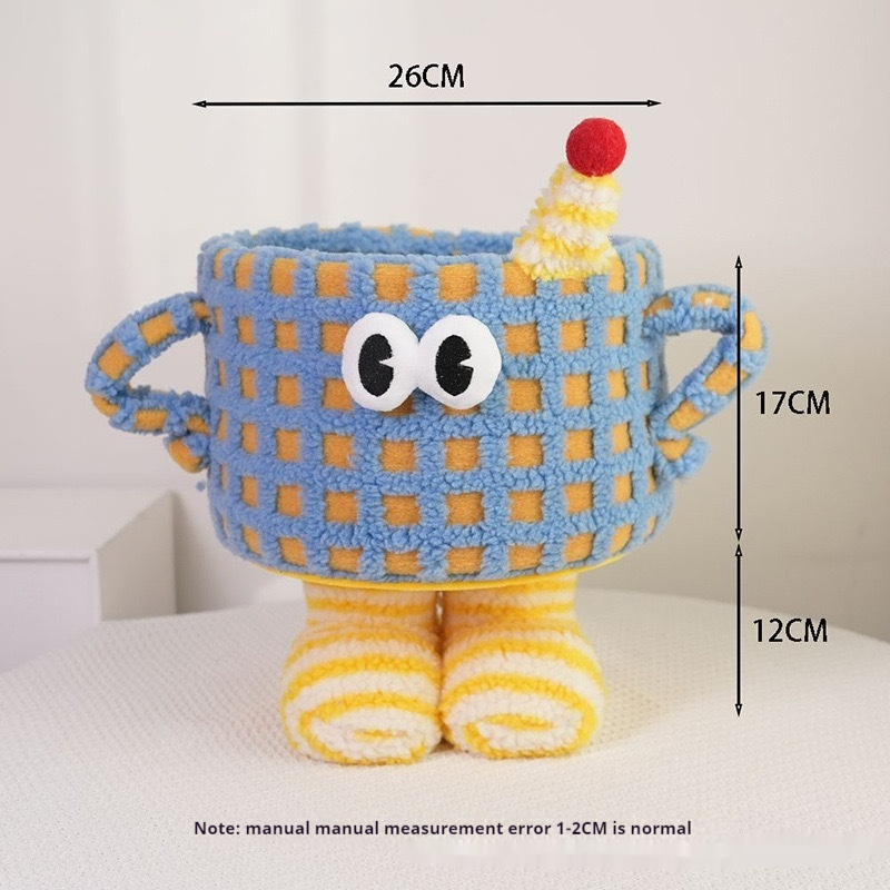 Title 10, Cartoon Monster Desktop Snack Storage Basket La...