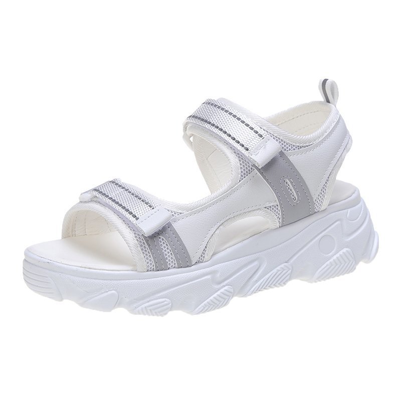 Title 6, Summer New Casual Platform Student Beach Sandal...