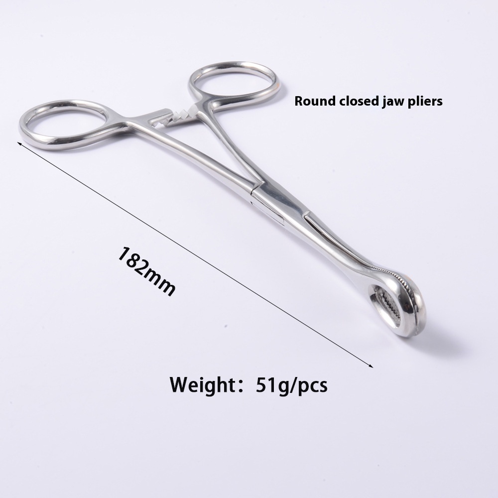 Title 2, Stainless Steel Round Hatch Pliers Auxiliary Tool