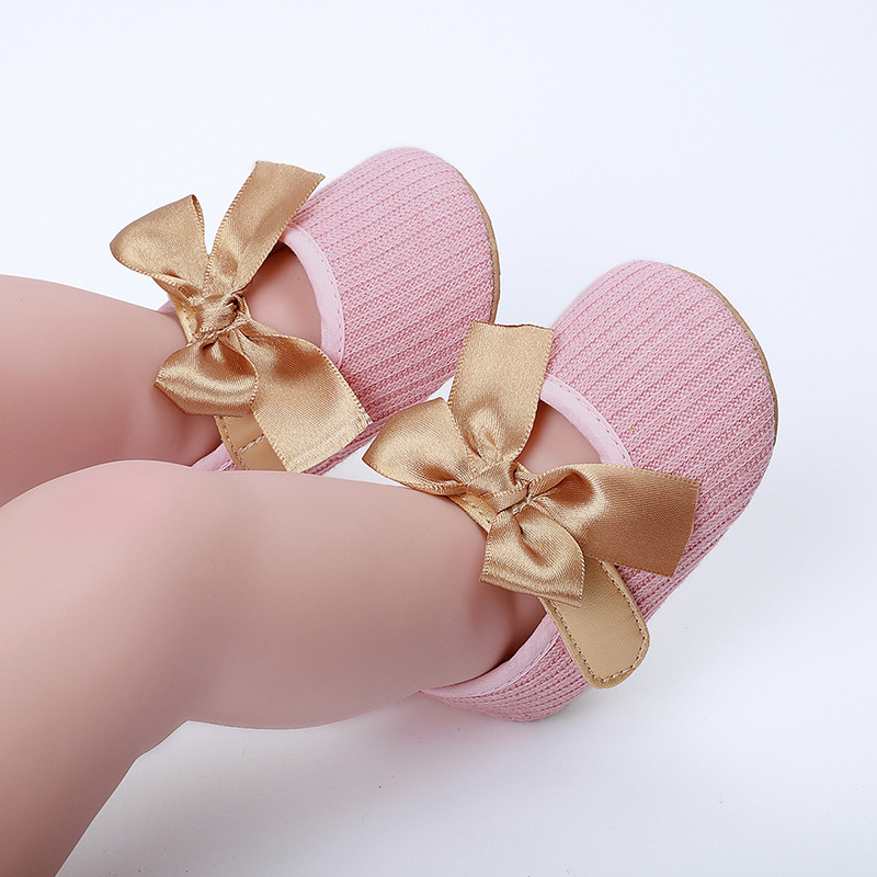 Title 2, 0-1 anni Bowknot Comode scarpe da bambino Velcr...