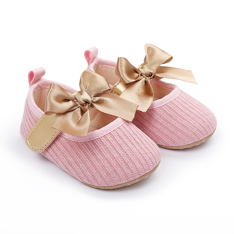 Title 3, 0-1 anni Bowknot Comode scarpe da bambino Velcr...