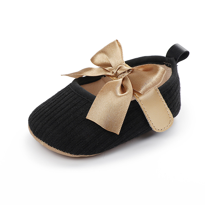 Title 5, 0-1 anni Bowknot Comode scarpe da bambino Velcr...