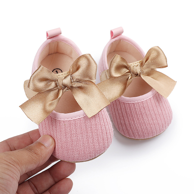 Title 10, 0-1 anni Bowknot Comode scarpe da bambino Velcr...