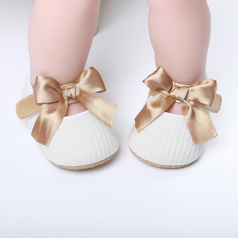 Title 18, 0-1 anni Bowknot Comode scarpe da bambino Velcr...