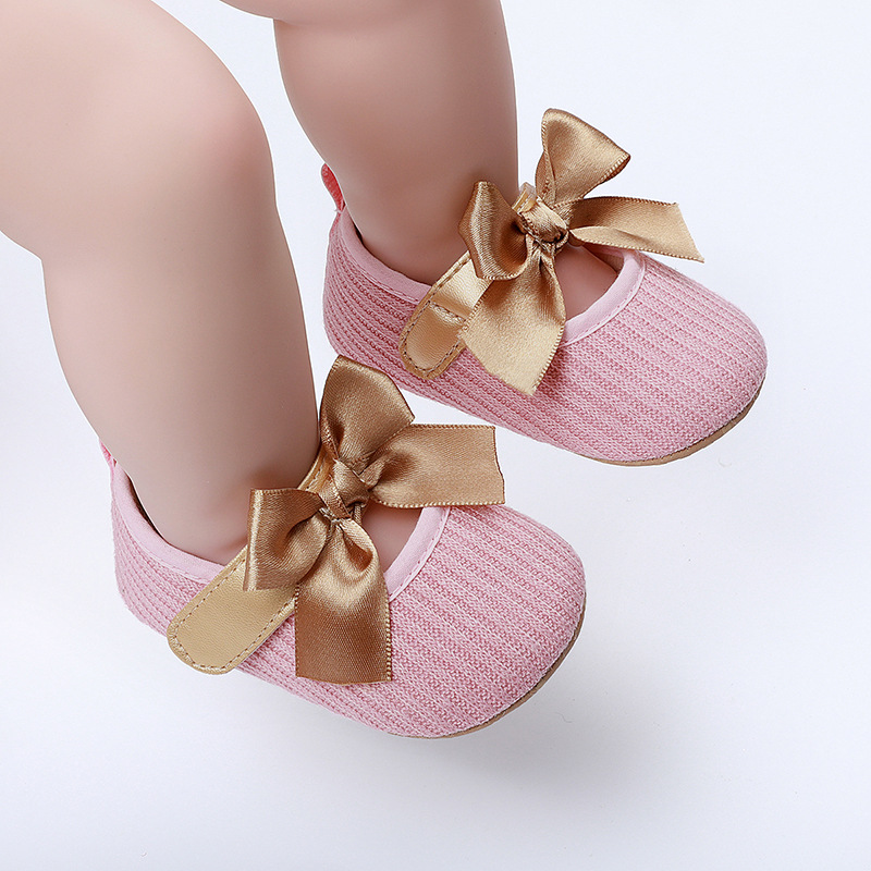 Title 21, 0-1 anni Bowknot Comode scarpe da bambino Velcr...