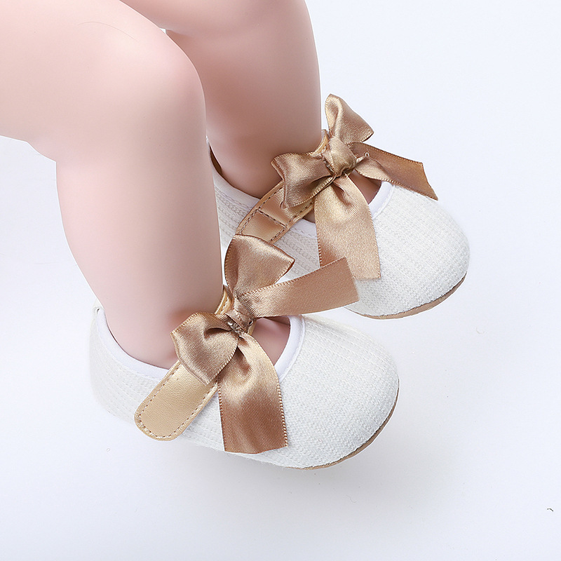 Title 25, 0-1 anni Bowknot Comode scarpe da bambino Velcr...