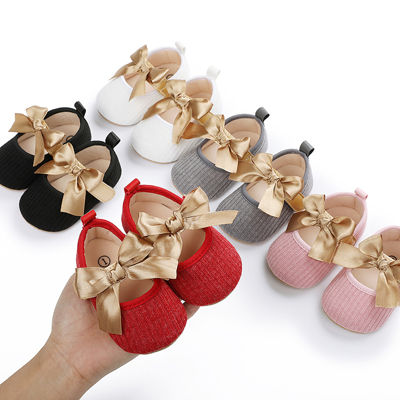 Title 38, 0-1 anni Bowknot Comode scarpe da bambino Velcr...