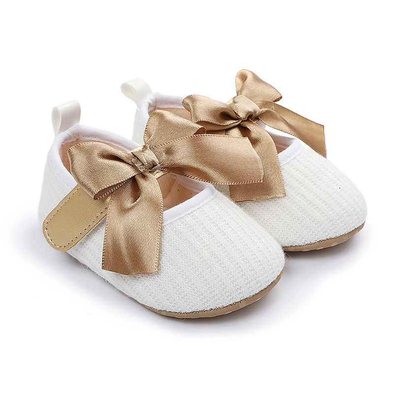 Title 39, 0-1 anni Bowknot Comode scarpe da bambino Velcr...