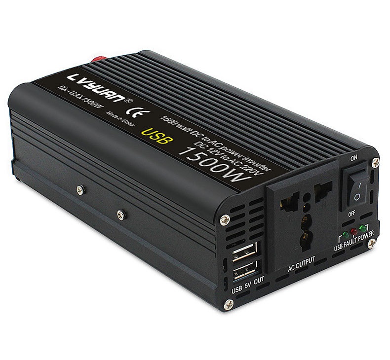 Title 6, 1500W Quasi-sine-wave Inverter Dual USB Power S...