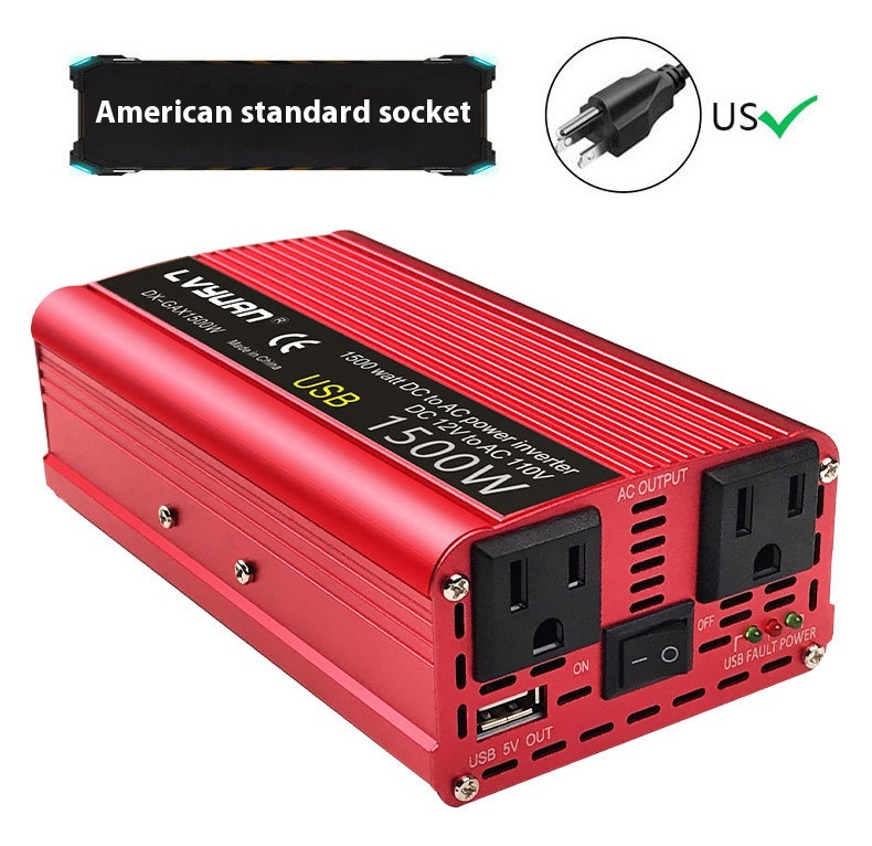 Title 14, 1500W Quasi-sine-wave Inverter Dual USB Power S...