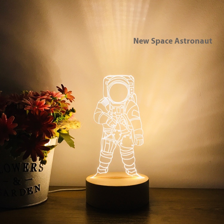 Title 3, Spaceman Astronaut nachtlampje voor kinderkamer...