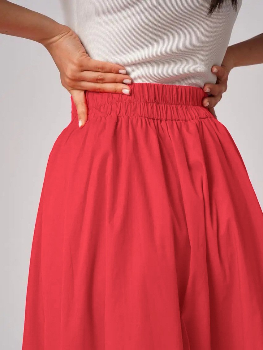 Title 3, Spring Commute Style Balloon Skirt. Comfort and...