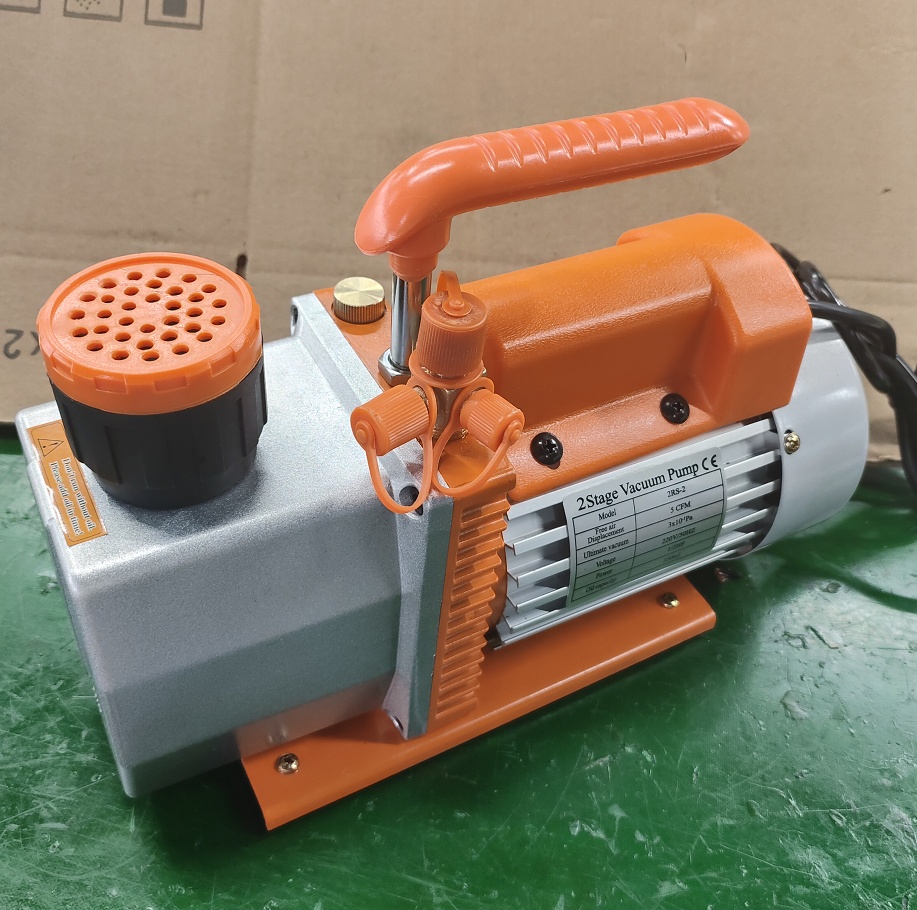 Title 1, RS-1.5 4cfm Small Vacuum Pump-silver Orange