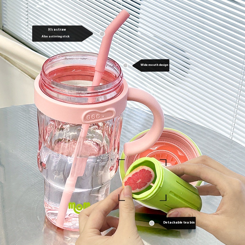 Title 2, Minimalist Water Cup Straw Large Capacity Large...