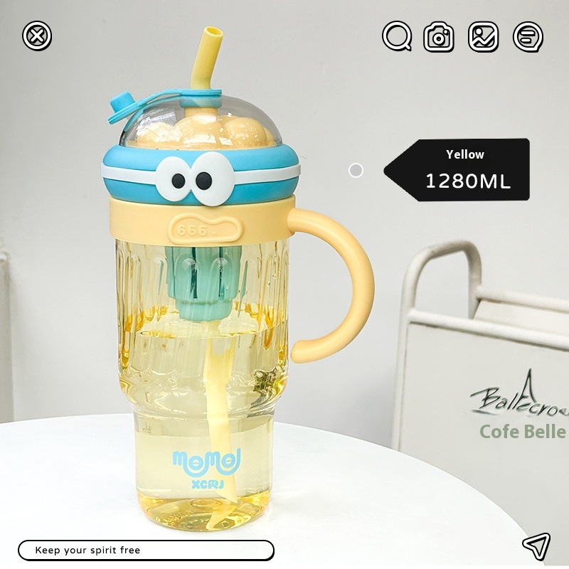 Title 6, Minimalist Water Cup Straw Large Capacity Large...