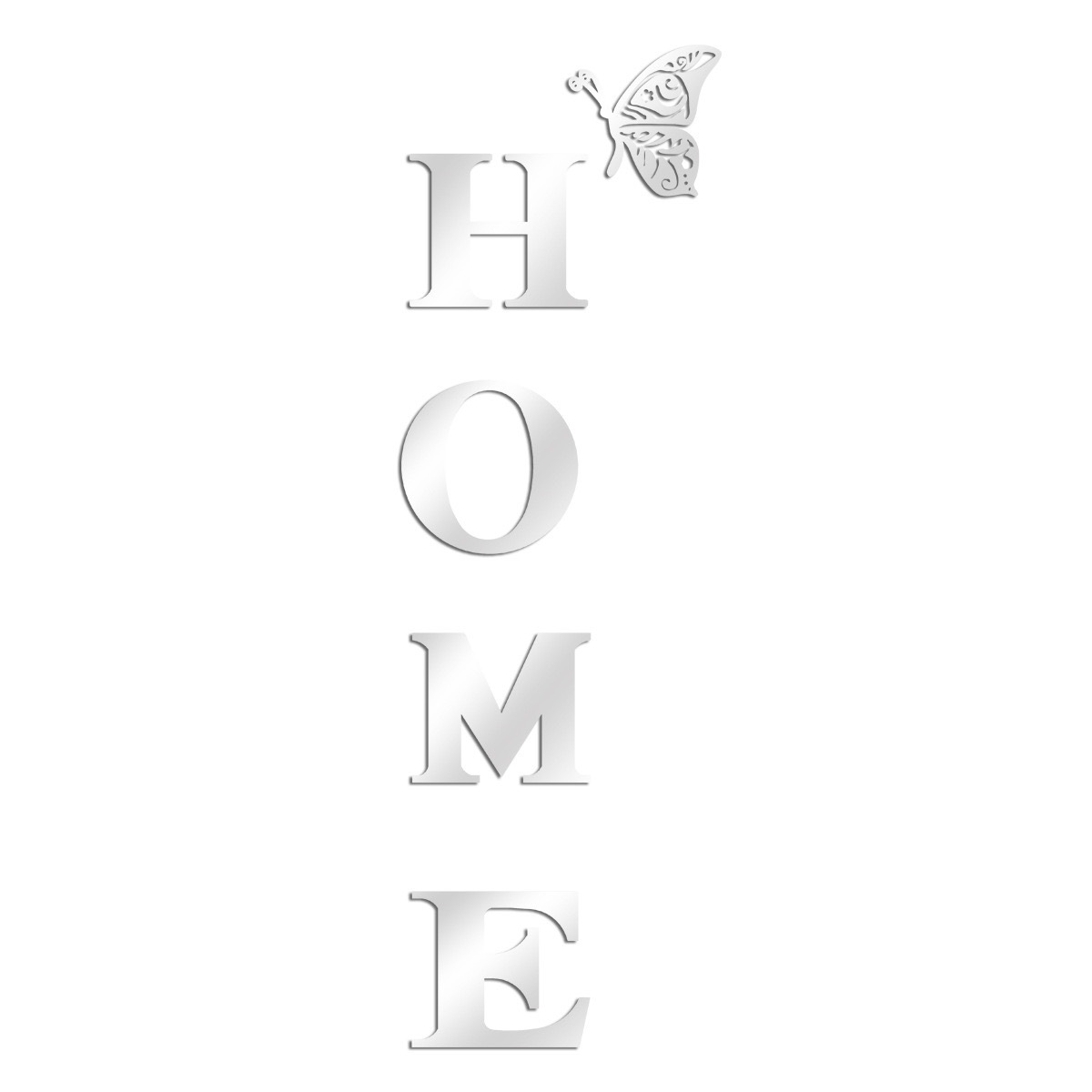 Title 7, Acrylic Wall Stickers HOME Family Slogan Three-...