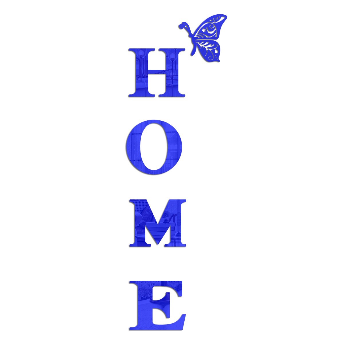 Title 11, Acrylic Wall Stickers HOME Family Slogan Three-...