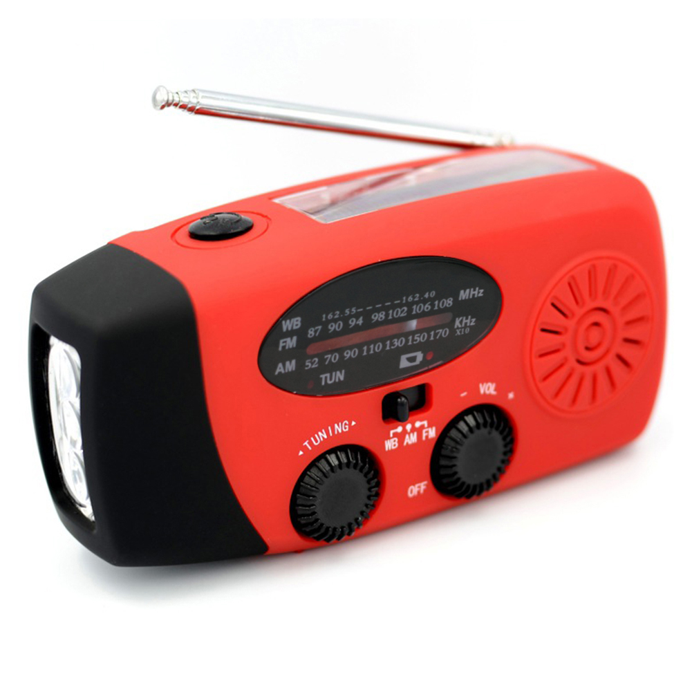 Title 1, Solar Energy Hand-held Emergency Radio Flashlig...