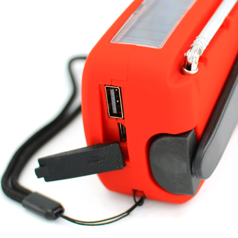 Title 9, Solar Energy Handheld Emergency Radio Flashligh...