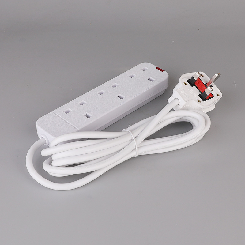 Title 3, Power Strip With Extension Cable 13A British St...