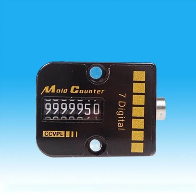 Title 1, Mechanical Round 7-digit Mold Counter