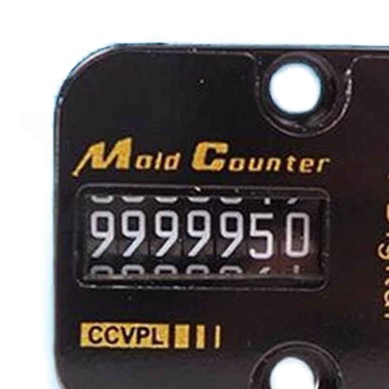 Title 5, Mechanical Round 7-digit Mold Counter