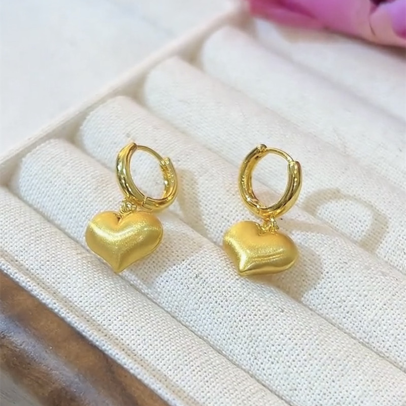 Title 3, Golden Love Ear Clip Womens Niche Design Fashi...