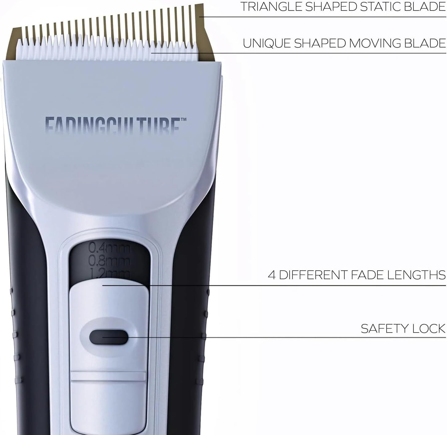 Title 4, Oblique Head Trim Electric Hair Clipper