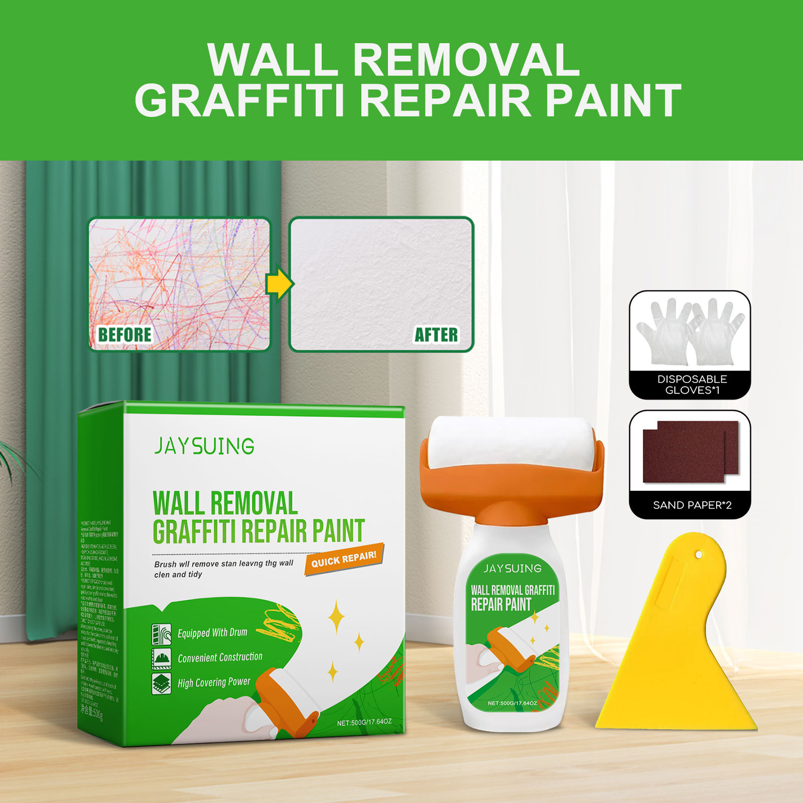 Title 6, Wall Removal Graffiti Repair Paint