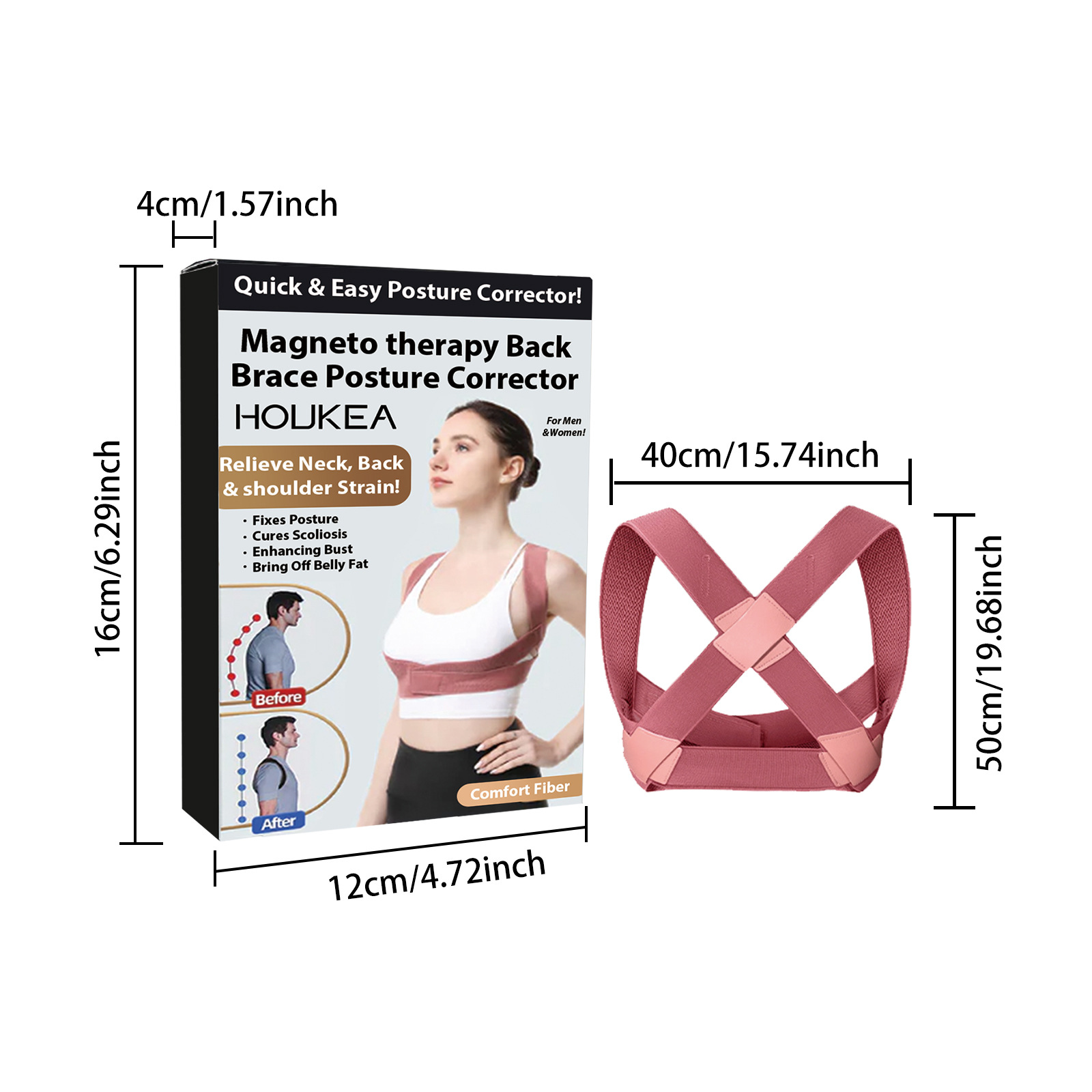 Title 1, Body Back Support Posture Brace