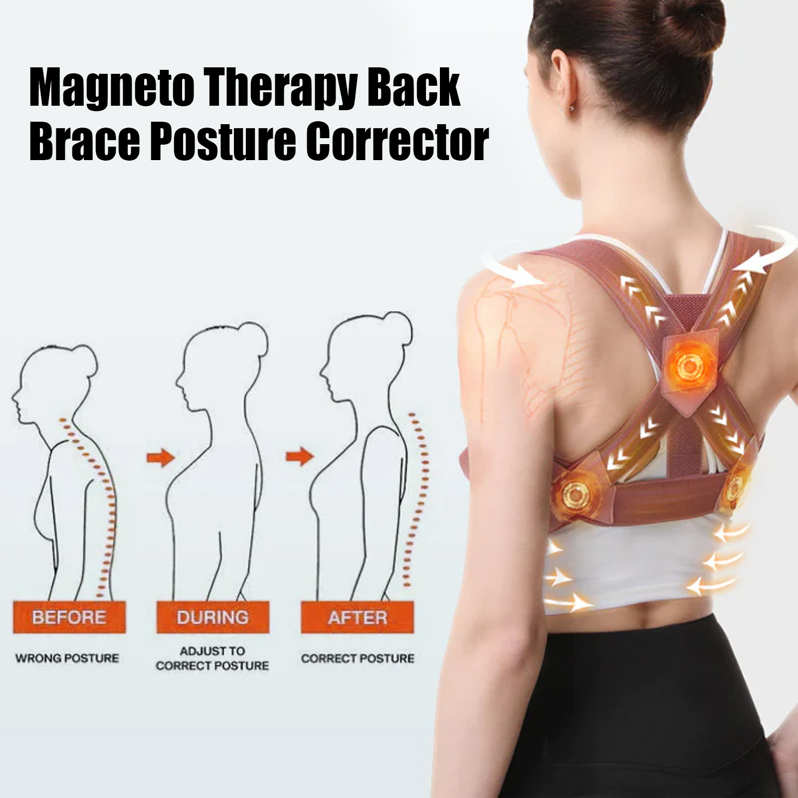 Title 2, Body Back Support Posture Brace